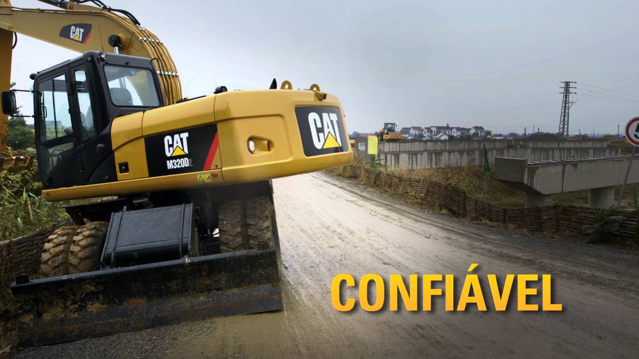 Cat® M320D2 Escavadeira de Rodas