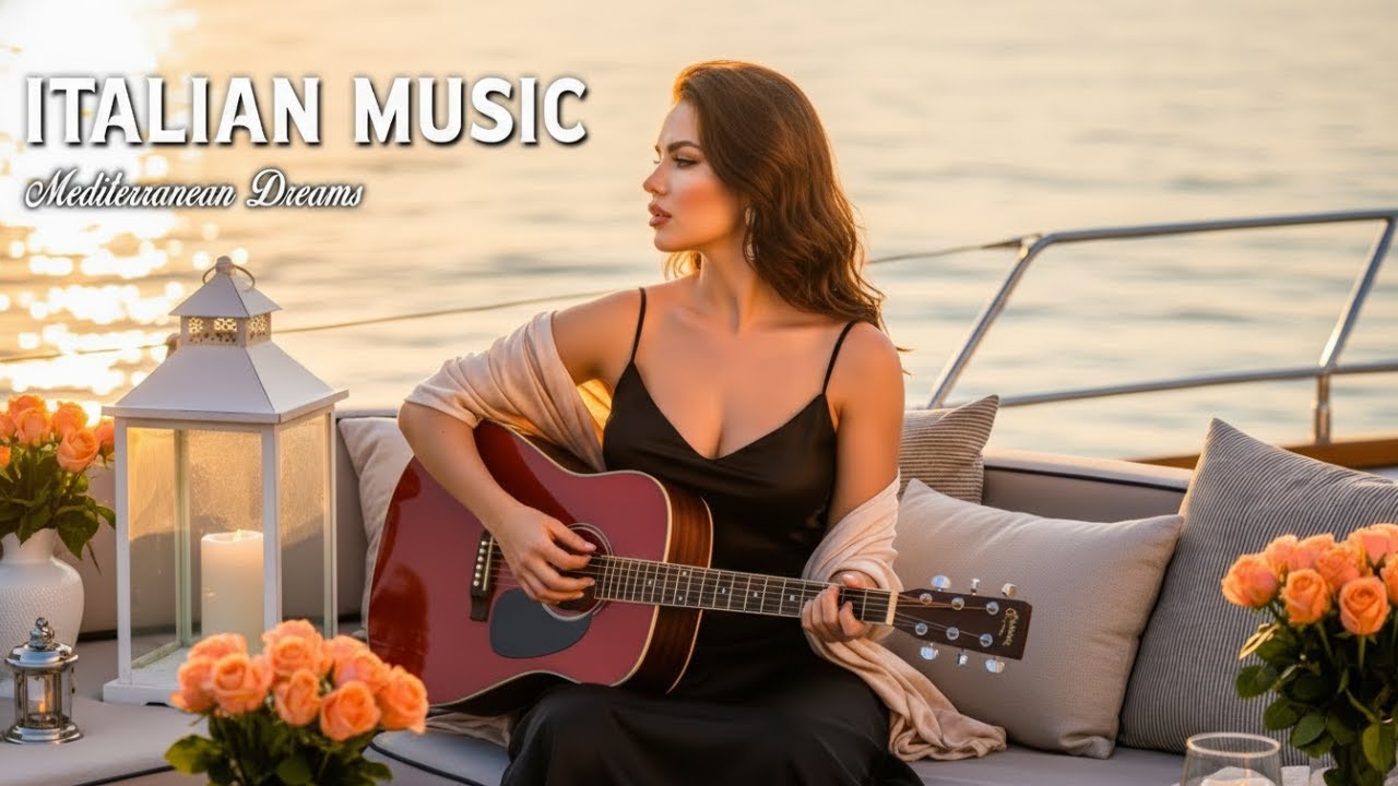 🌿2026 Italian Nostalgia 4K ❄️ Quiet Coastal Memories & Soft Mediterranean Music