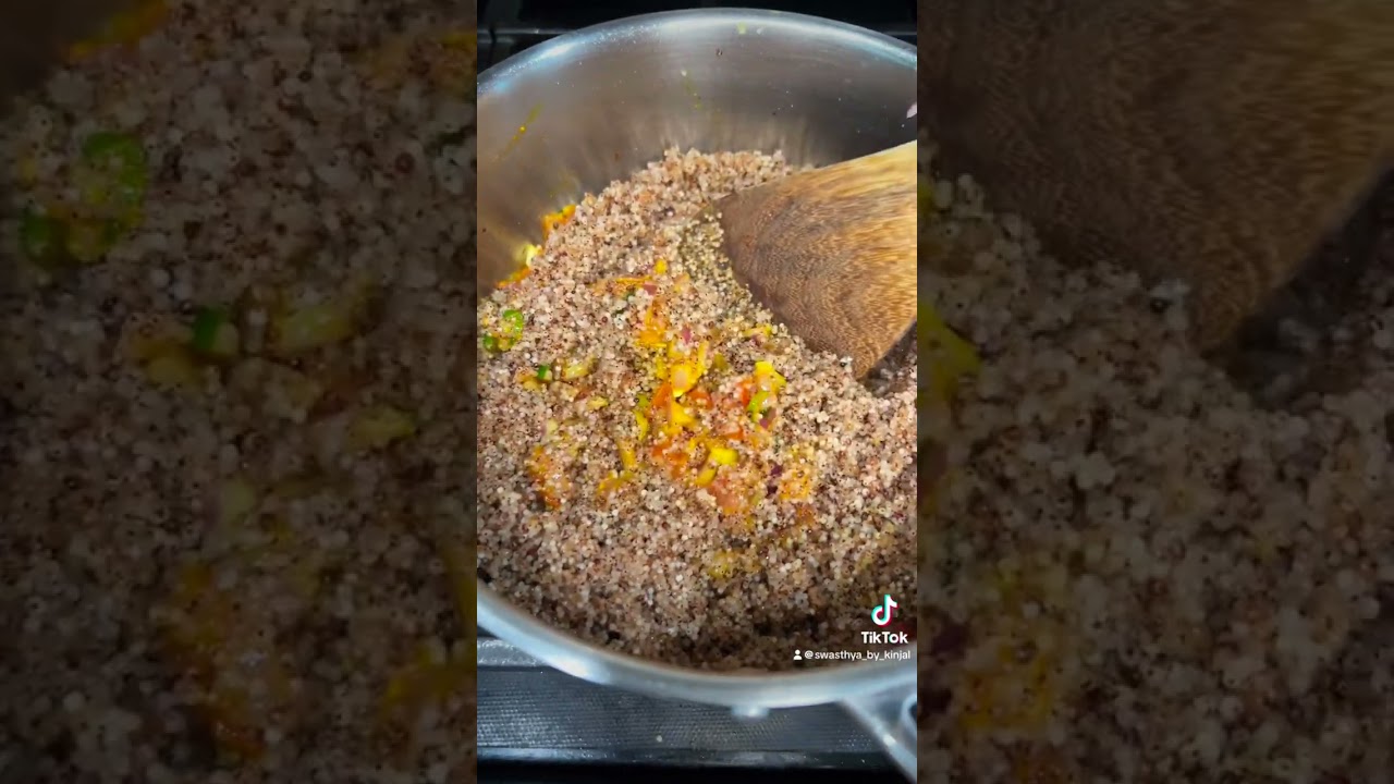 Ragi boiled rice with veggies. #ragi #boiled #rice #khichdi #amazing #flavor #loved #it