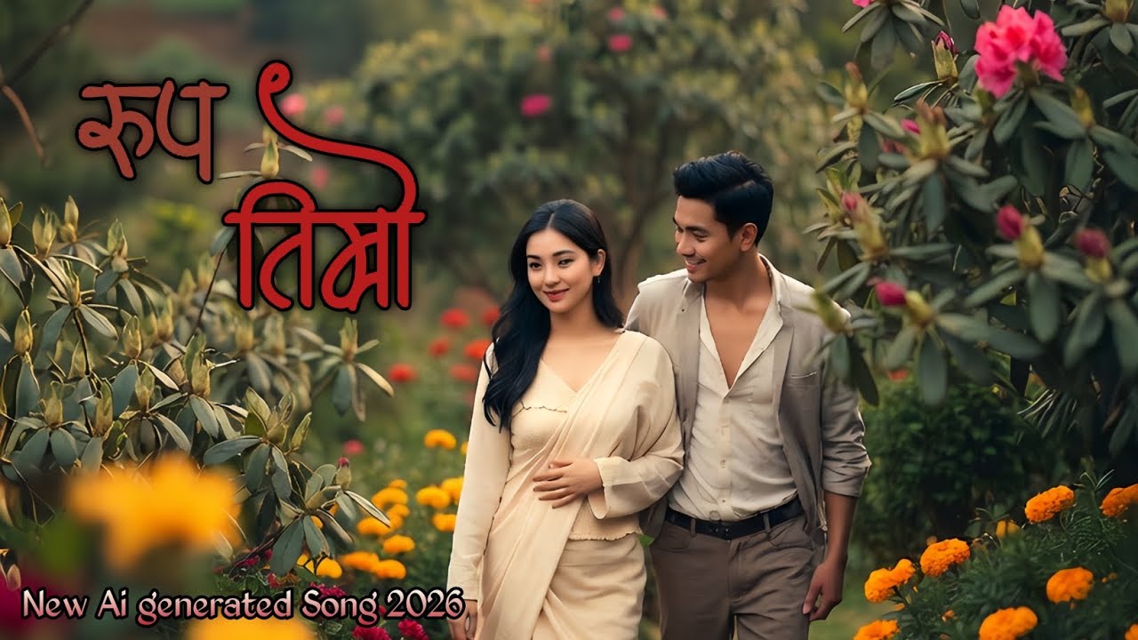 Rup Timro Heri (रूप तिम्रो हेरी) | New Nepali Romantic Song 2026 | Ai generated Song 