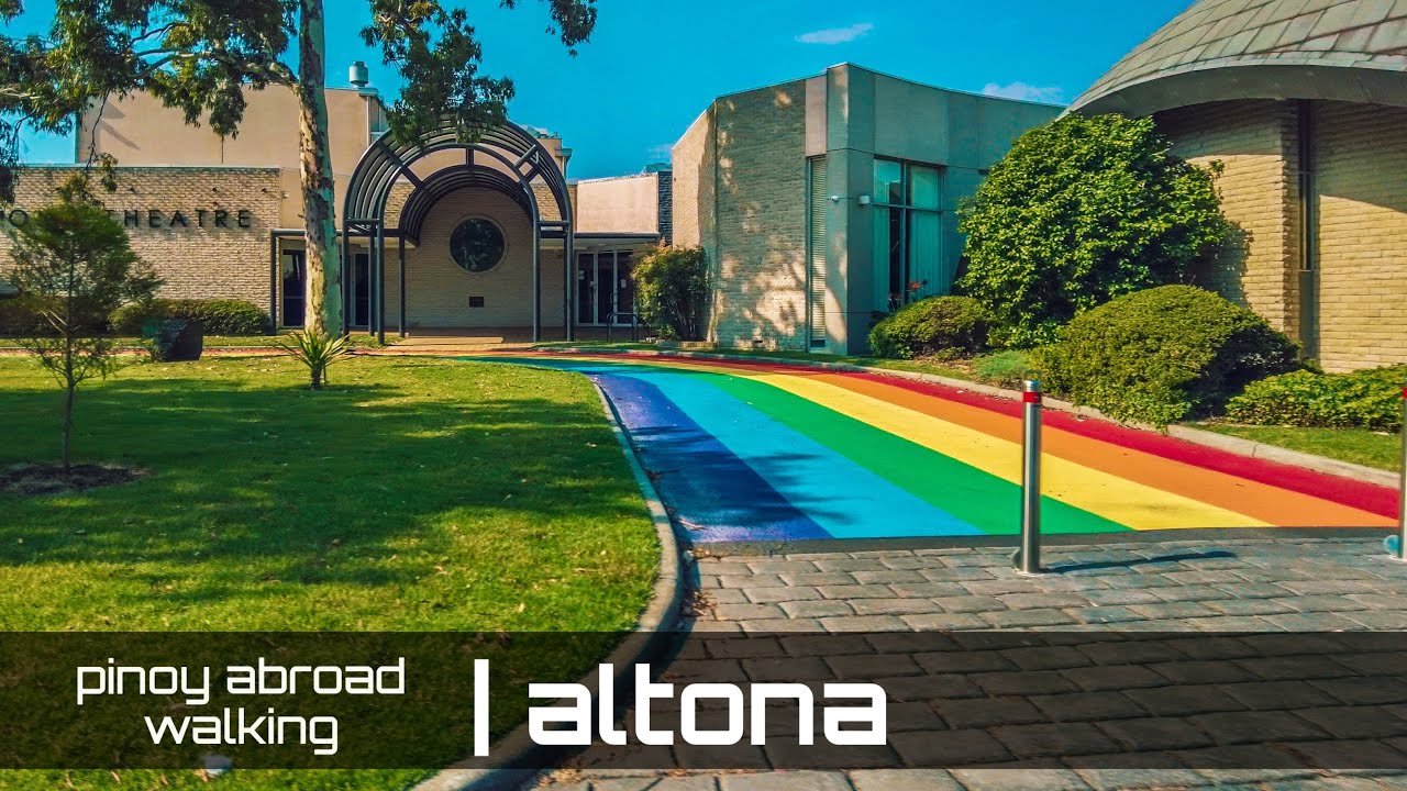 Walking Through Altona Suburb, VIC, Austalia | 4K | ASMR People Nature White Noise