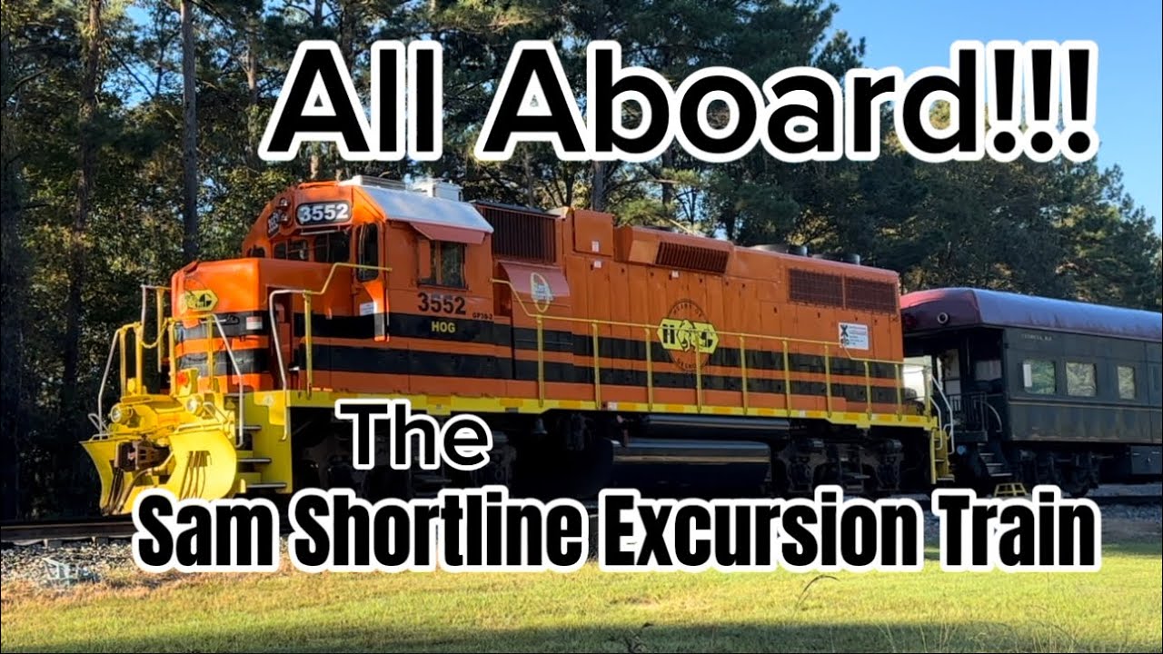 SAM Shortline Excursion Train To Plains, GA