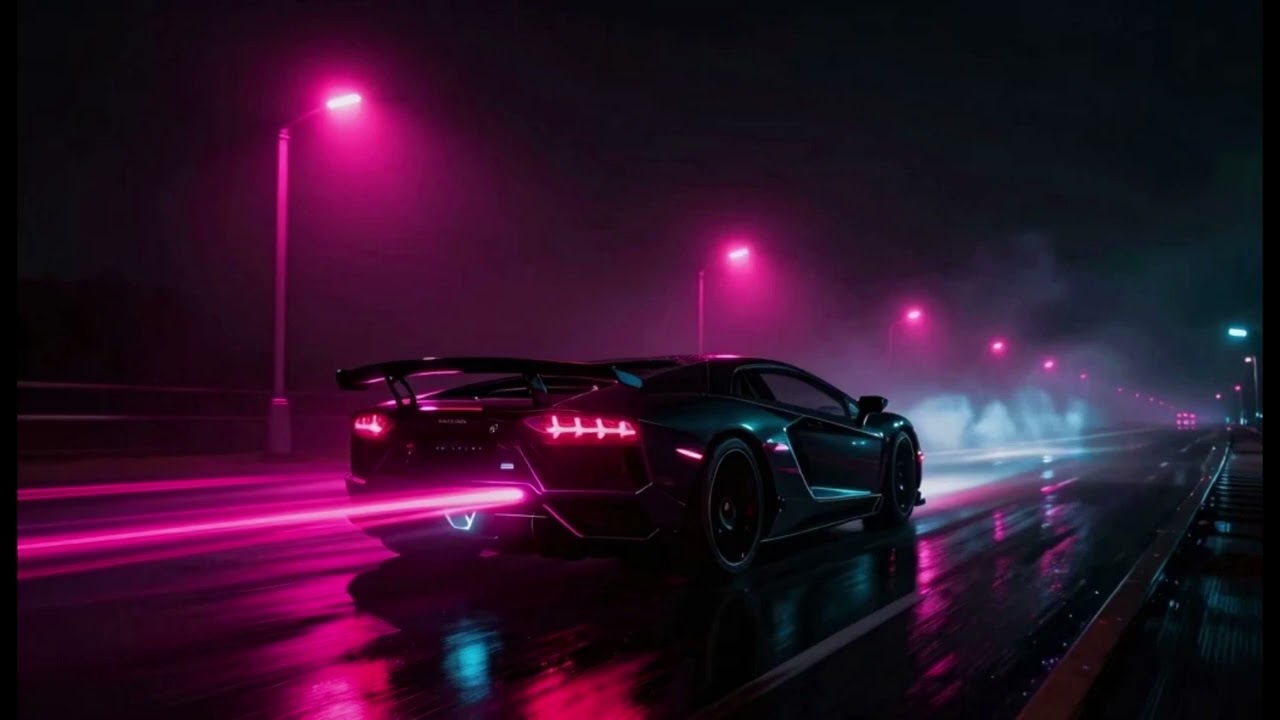 Neon Veins #synthwave #synthrock #supercars #cyberpunkvibes