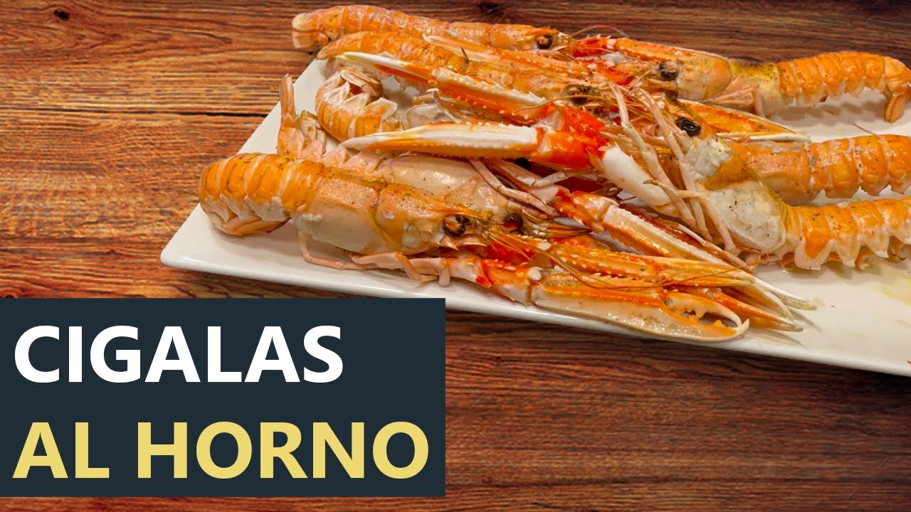 Cigalas al horno &iexcl;Listo en 10 minutos!
