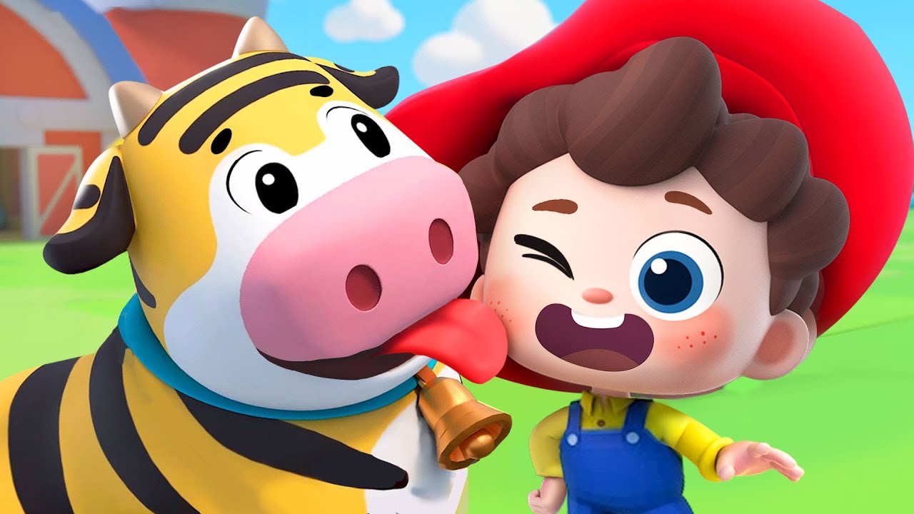 Lola the Cow Song | La Vaca Lola | Learn Colors | Farm Animals | Nursery Rhyme & Kids Song | BabyBus