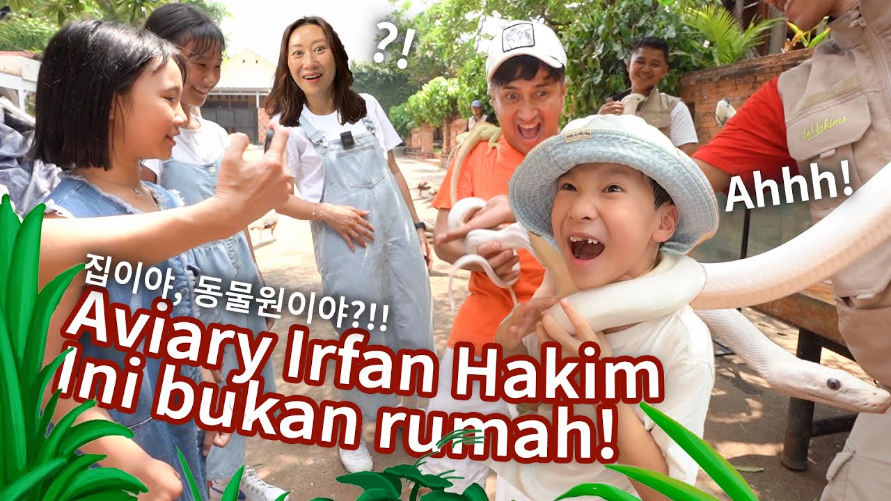 DIAJAK KELILING AVIARY IRFAN HAKIM SAMPAI BOTRAM NASI LIWET, SERU BANGET! 🤩 