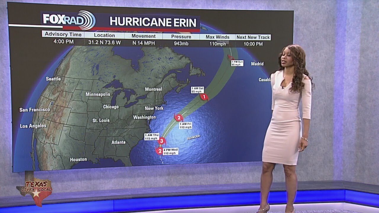 Tropical Update: Hurricane Erin to make indirect impact to east U.S.