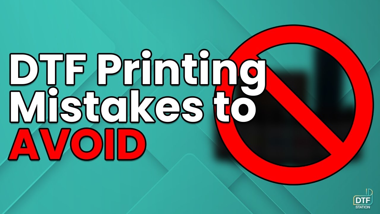 #DTF Printing Gone WRONG: Common Mistakes to Avoid!