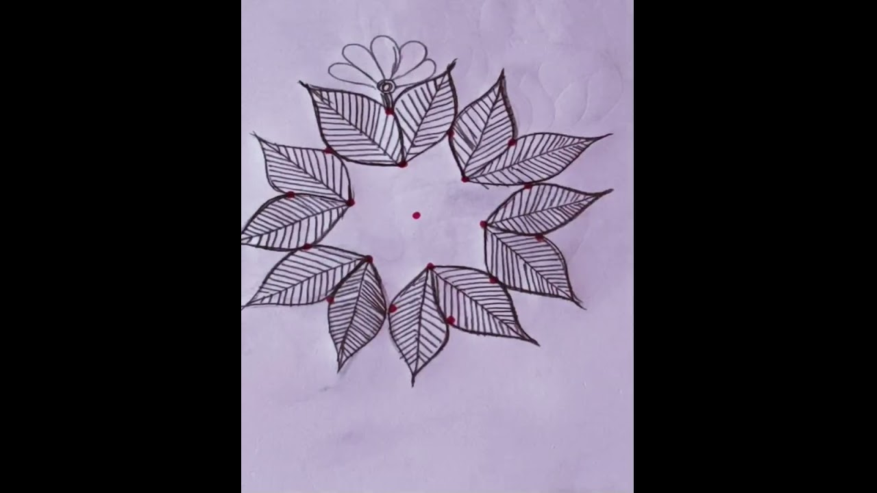#simple and easy traditional rangoli designs#creative#rangoli#kolam@தமிழச்சிரங்கோலிArt