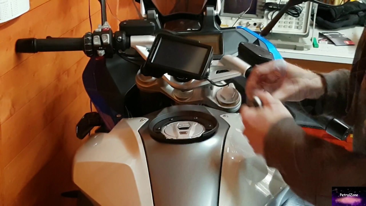 How to fit a Givi Tank Lock ring to your motorbike