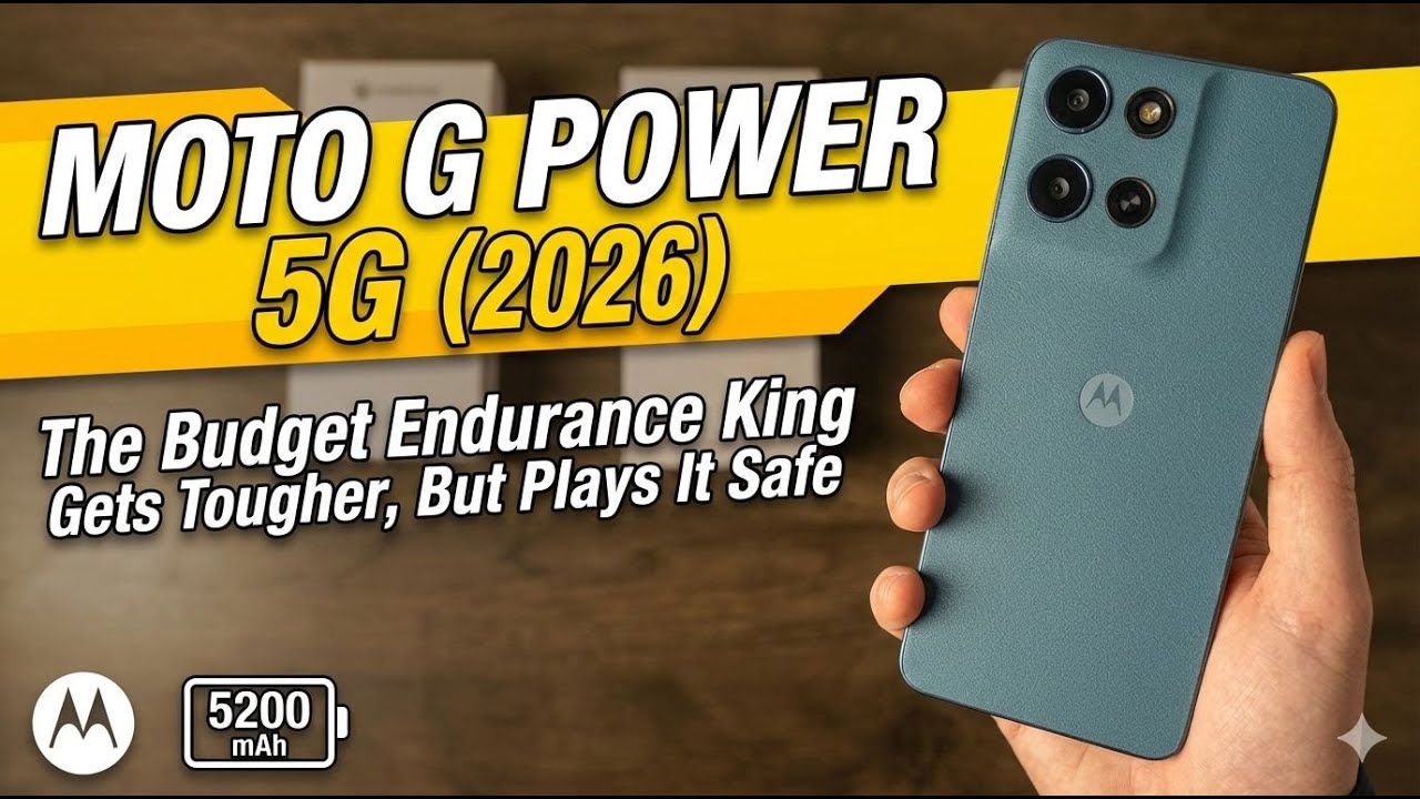 Moto G Power 5G (2026); The Budget Endurance King Gets Tougher, But Plays It Safe