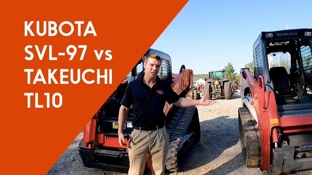 Kubota SVL-97 vs Takeuchi TL10