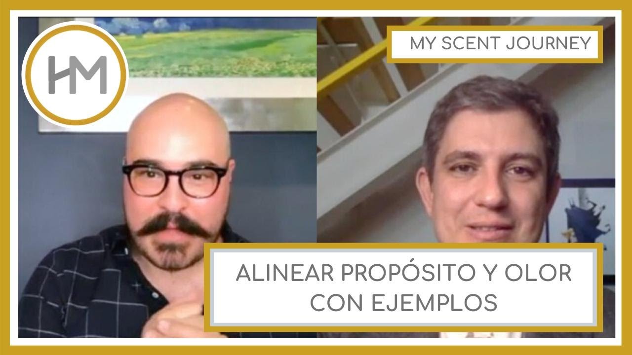 ALINEANDO PROPÓSITO Y OLOR USANDO PERSONAJES COMO EJEMPLO. CHARLA CON MY SCENT JOURNEY. (ESPAÑOL)