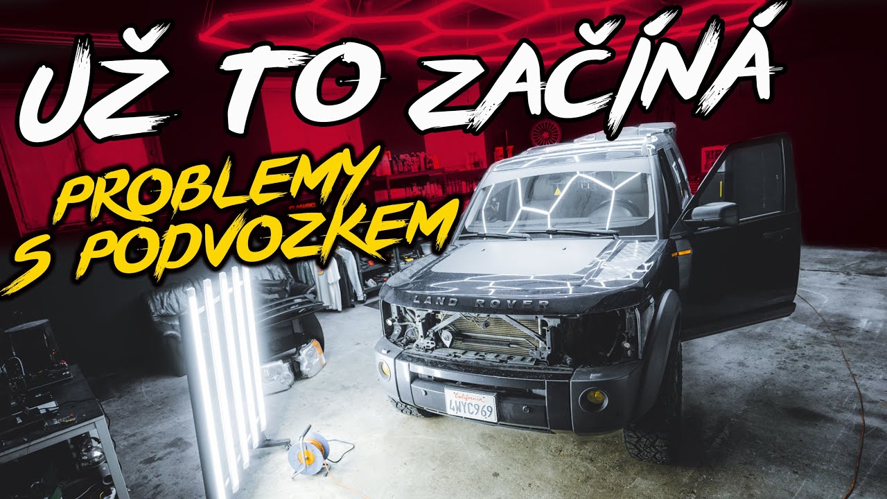 💩 A už se to s*re! Parkovací senzory a utíká někde vzduch | LR3 V8