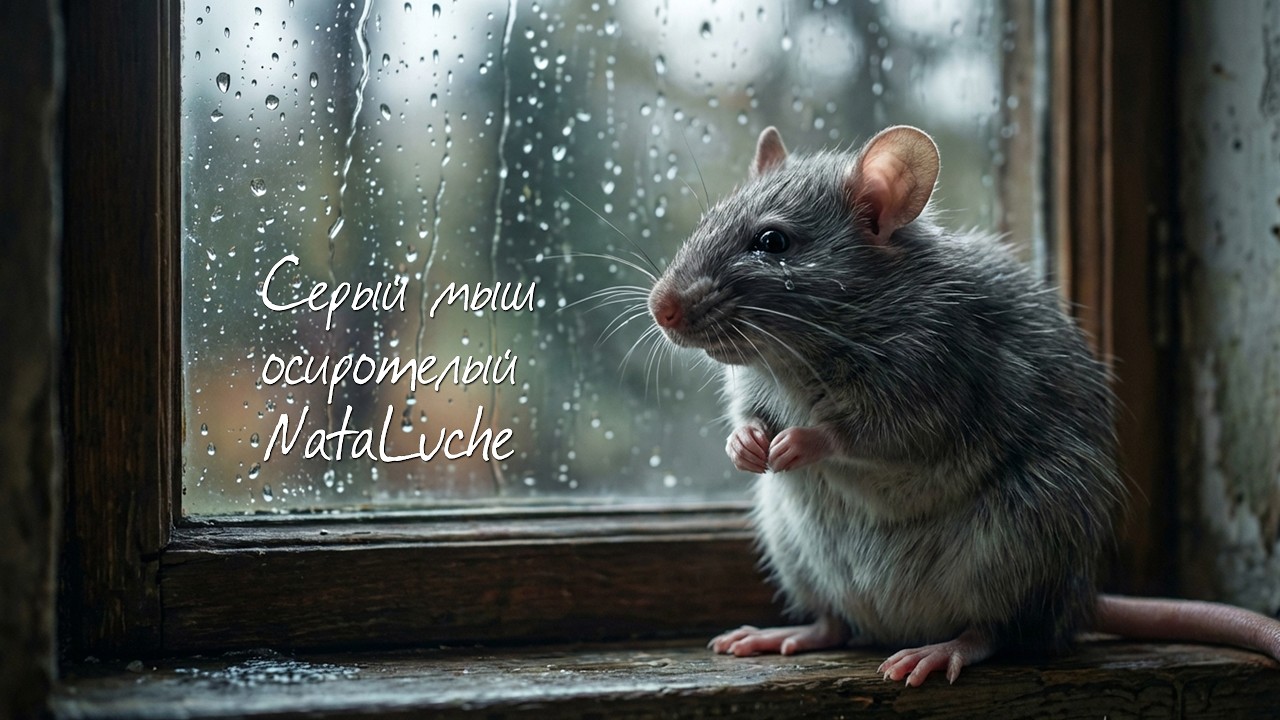 Серый мыш осиротелый