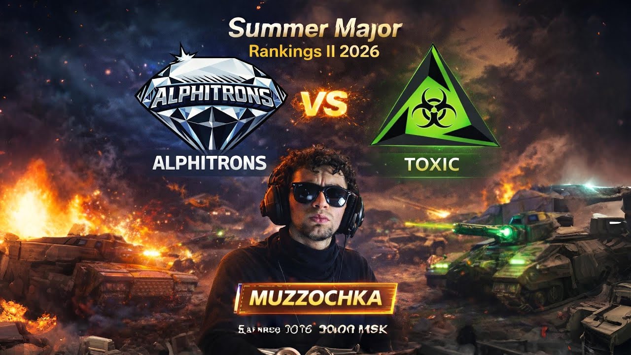 ALPHITRONS vs T0XIC | SUMMER MAJOR RANKINGS II | STREAM + вебка
