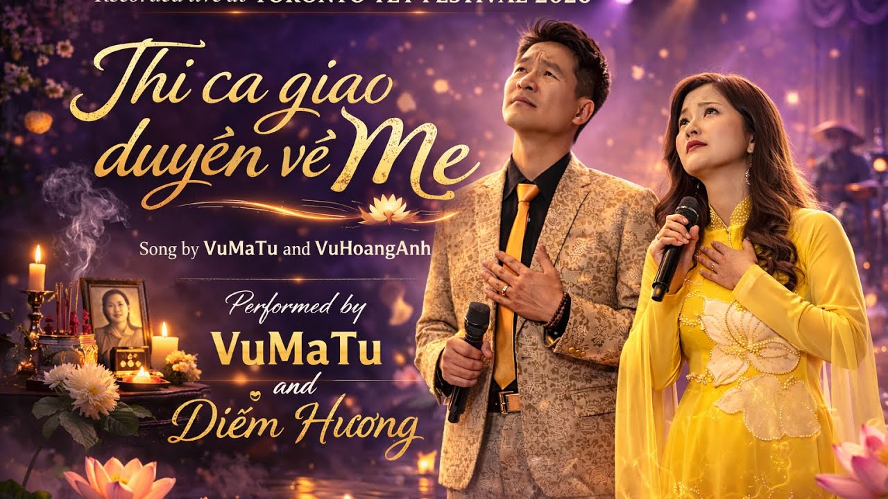 Thi ca giao duyên về mẹ. Nhac : VuMaTu & VuHoangAnh. Thơ đoc Diem Hương 