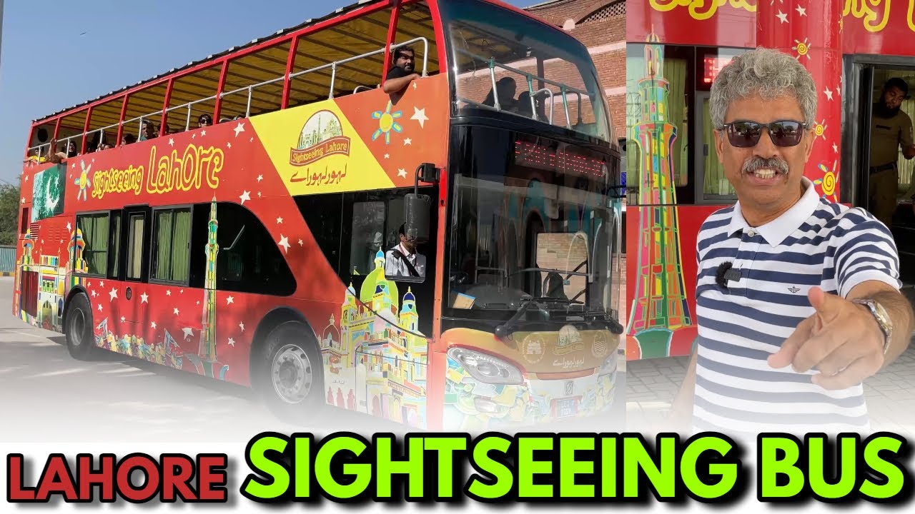SIGHTSEEING BUS Lahore | Amin Hafeez