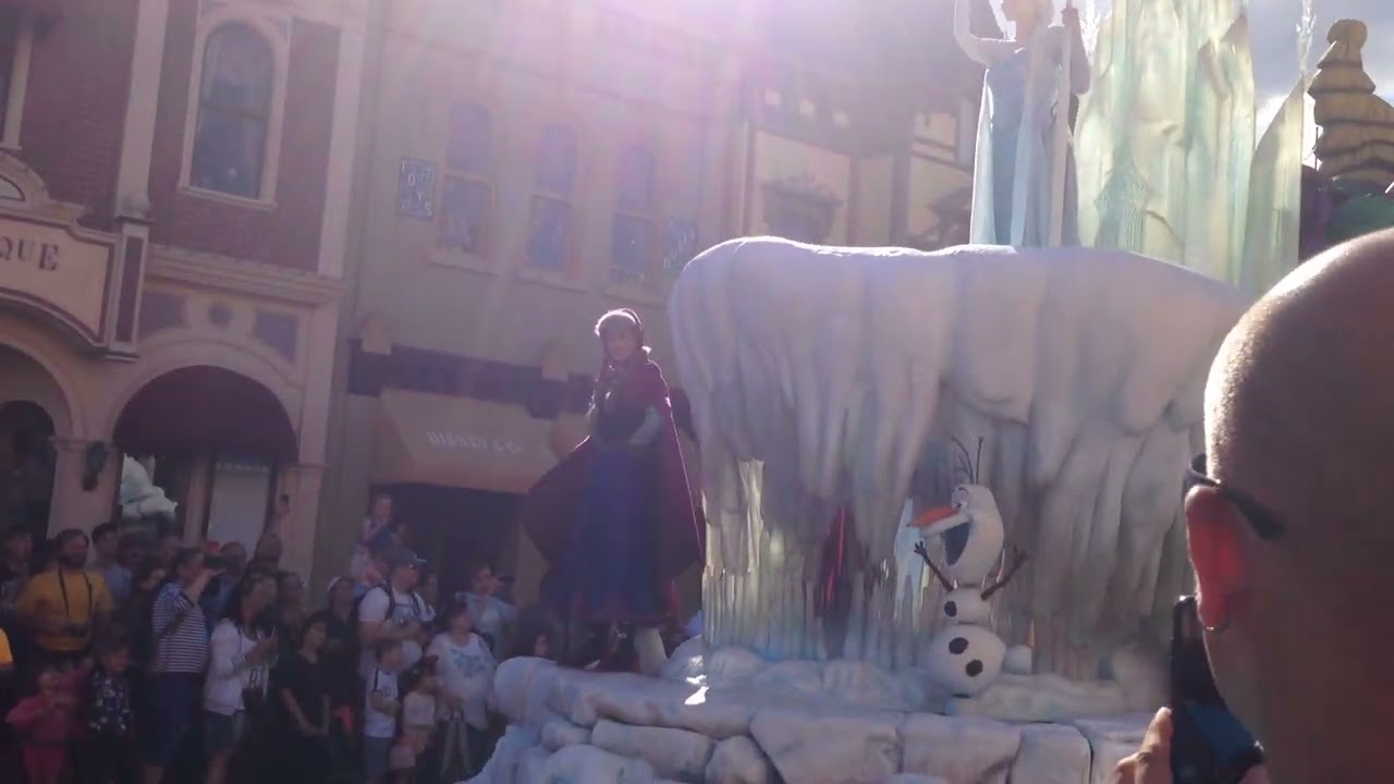 Snow White and Prince Florian, Anna, Elsa, Olaf and Kristoff