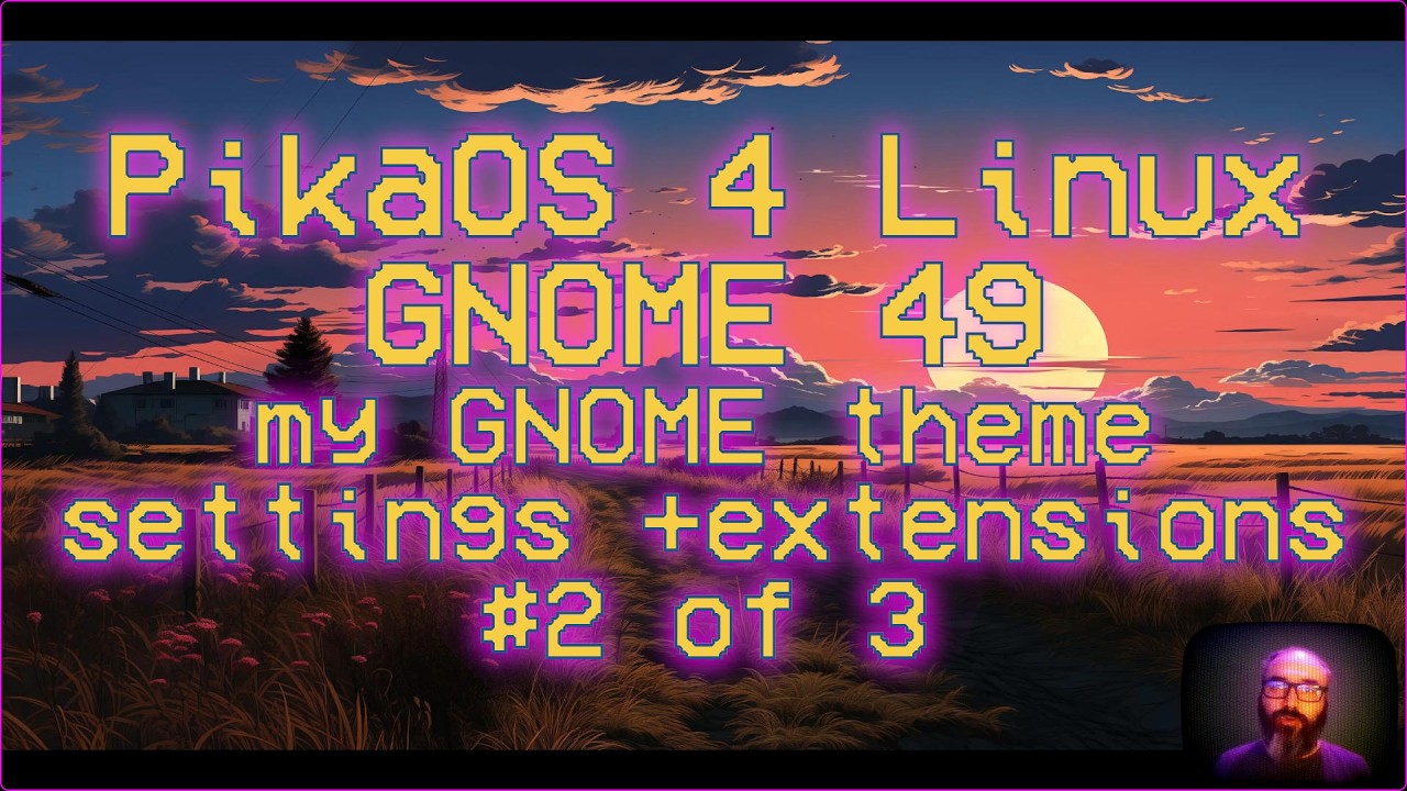 GNOME 49 stuff - Part 2 | PikaOS 4 | Lenovo Legion 5 Pro #foss #gnu #linux #pikaos #debian #gnome