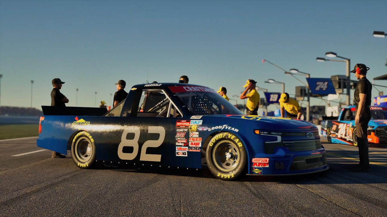 NASCAR 25 - Career Mode - Trucks - Season 2 - Race 12/25 - PS5 Pro Gameplay