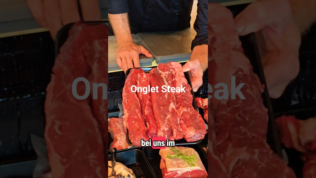 Onglet Steak perfekt zugeschnitten. #steak #beef #food #butcher #rindfleisch