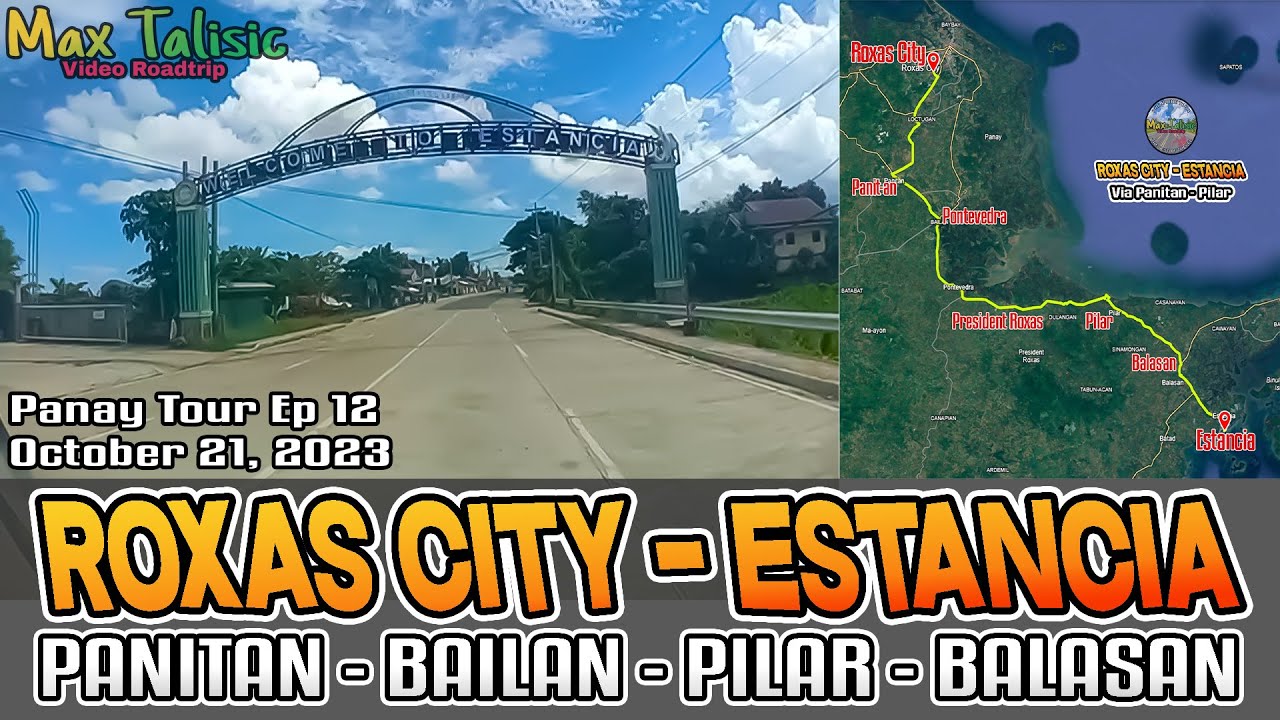 Video Roadtrip - (Western Visayas) Roxas City to Estancia via Panit-an
