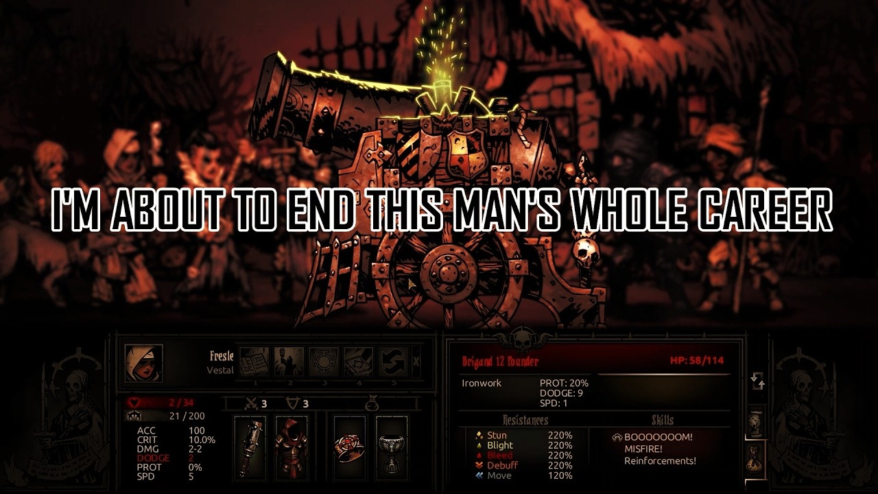 Typical Darkest Dungeon Experience