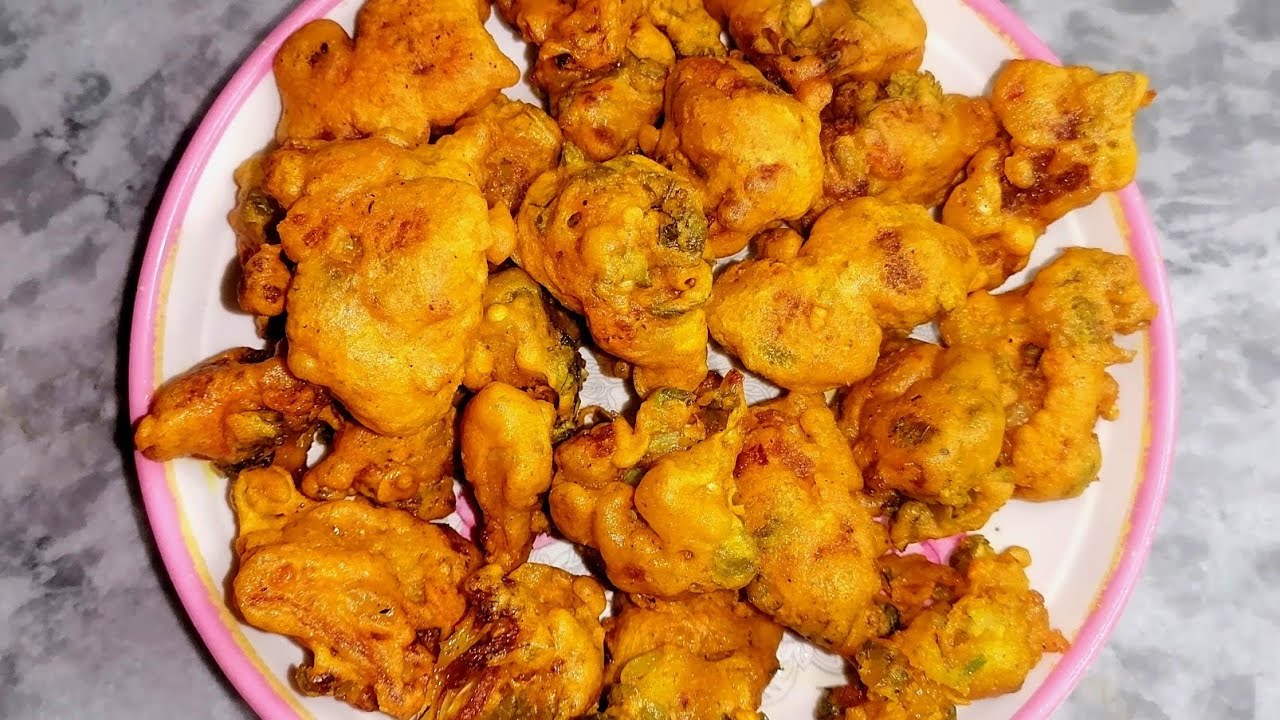 Gobhi Ke Pakode Recipe |  پھول گوبھی کے پکوڑے بنانے کا طریقہ | Crispy Pakode |By kitchen with Zainab