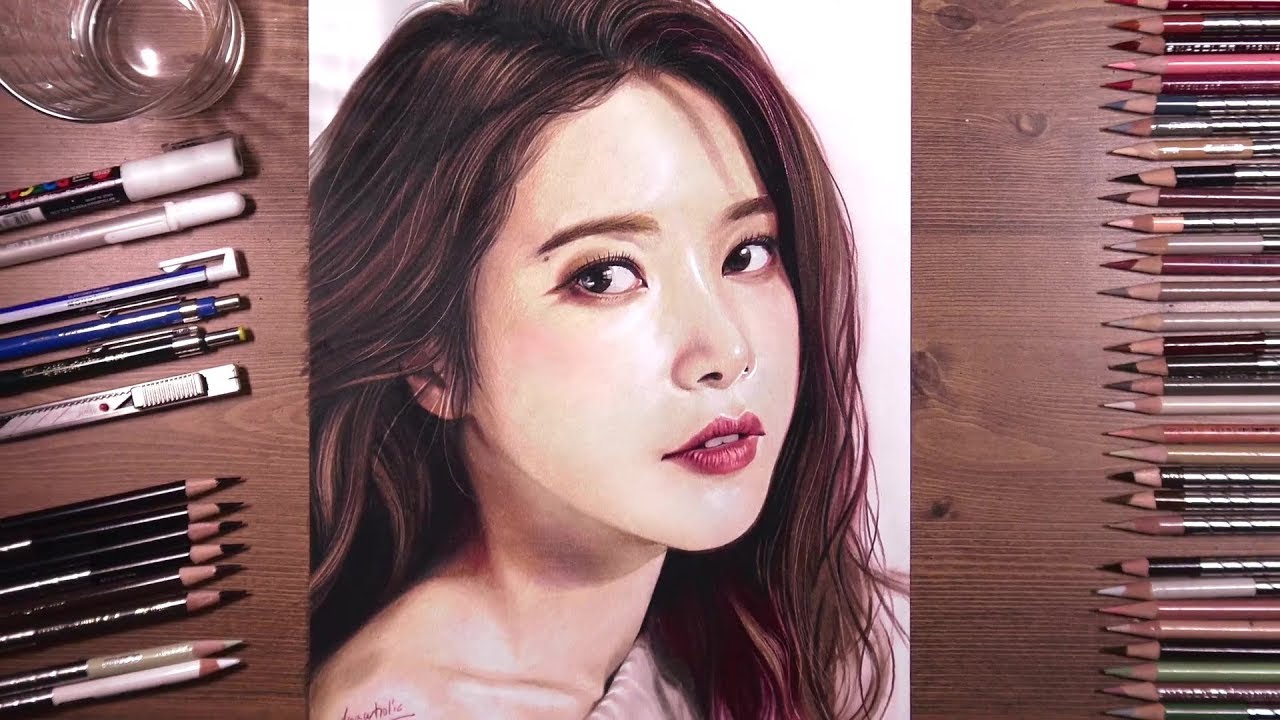 MAMAMOO: Solar 솔라 - speed drawing | drawholic