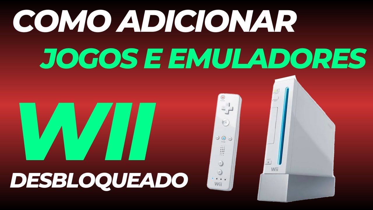 Como colocar jogos e emuladores no nintendo wii desbloqueado - Método para o SDCARD!