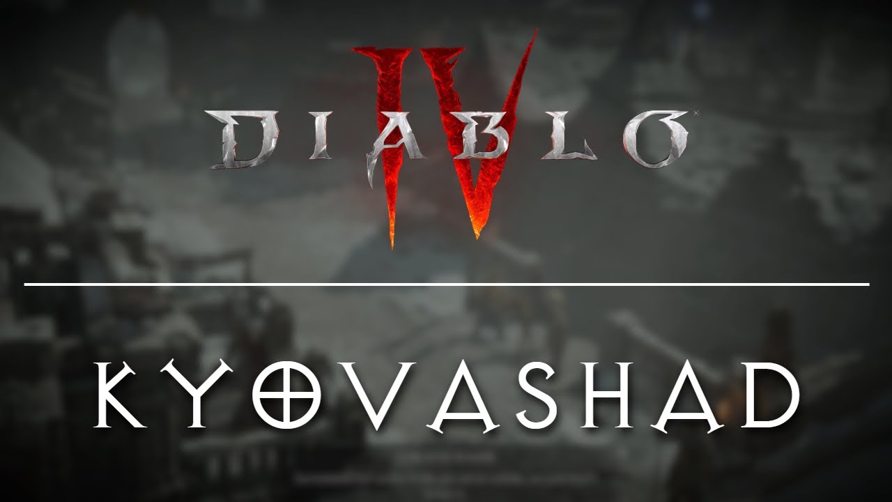 Diablo 4 - Kyovashad // 1 Hour of Music & Ambience