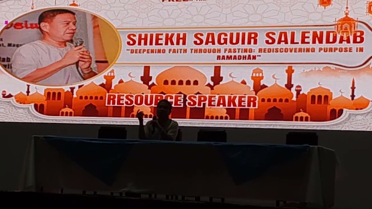 SHIEKH SAGUIR SALENDAB RAMADHAN SYMPOSIUM