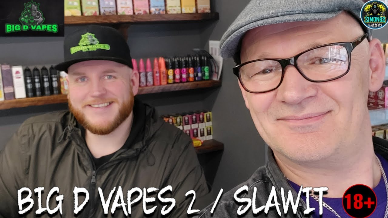 BIG D VAPES 2 SLAWIT VLOG #bigdvapes2slaithwaite#vape 🔞