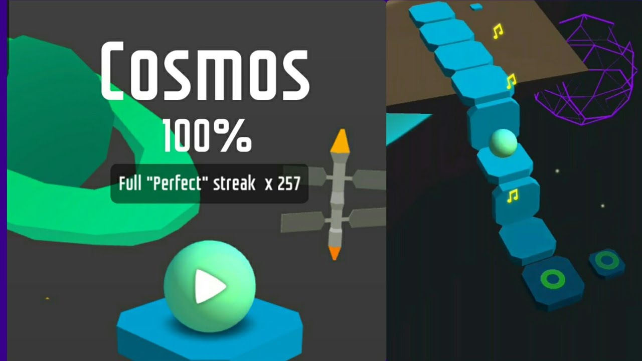 Dancing Ball - Cosmos (different speeds)