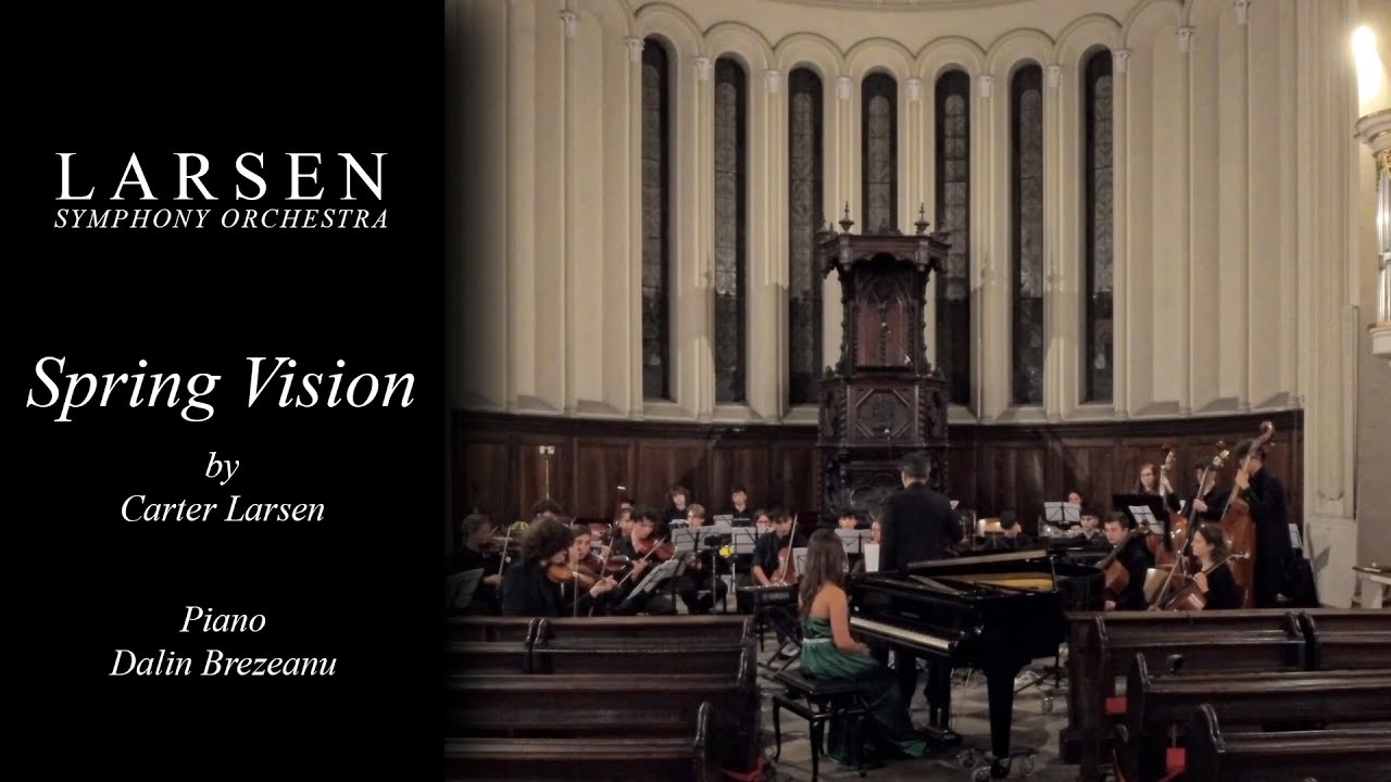 LARSEN: Spring Vision  Op. 77 - Dalin Brezeanu/Larsen Symphony Orchestra