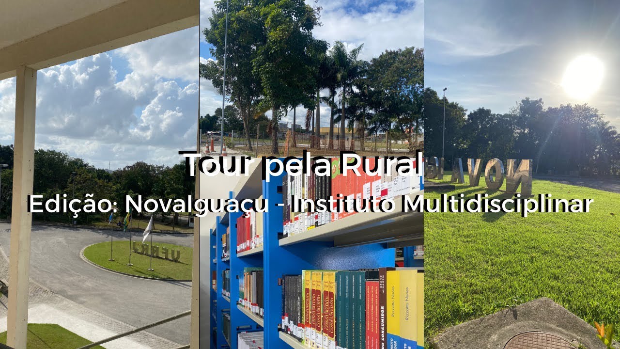 Tour pela Rural em Nova Iguaçu - Instituto Multidisciplinar ✨🫶🏻
