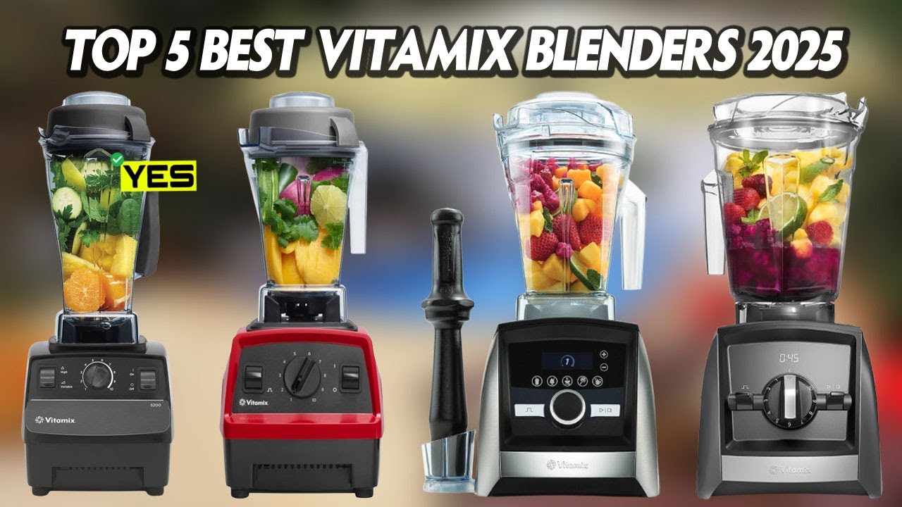 🚨 The 5 BEST Vitamix Blenders in 2025 (Shocking Winner!)
