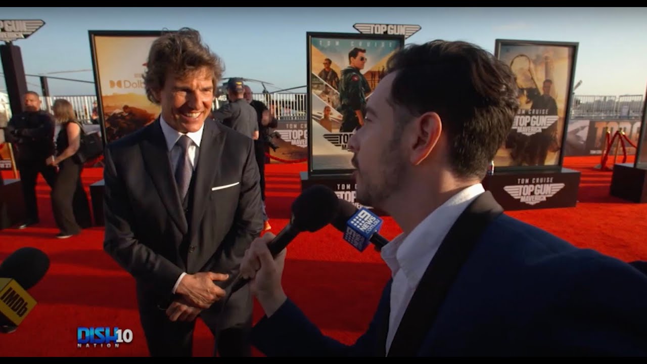 Our BFF Andrew Freund is on the red carpet for 'Top Gun: Maverick'