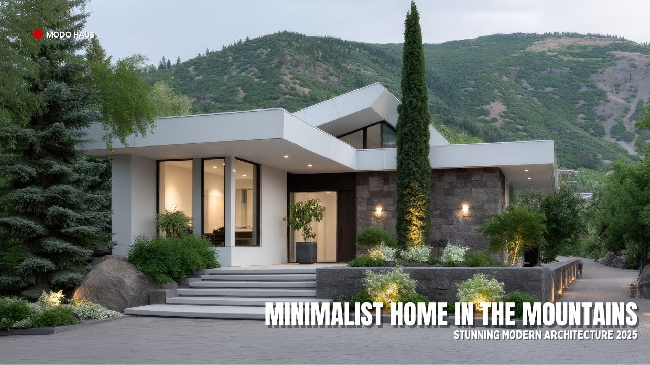 Ultimate Contemporary Minimalist Home in the Mountains | Stunning Modern Architecture 2025