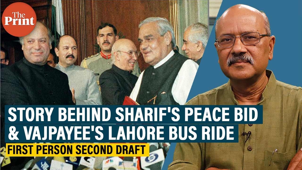 Story behind Vajpayee's bus ride to Lahore & Pakistan PM Nawaz Sharif's interview to Shekhar Gupta