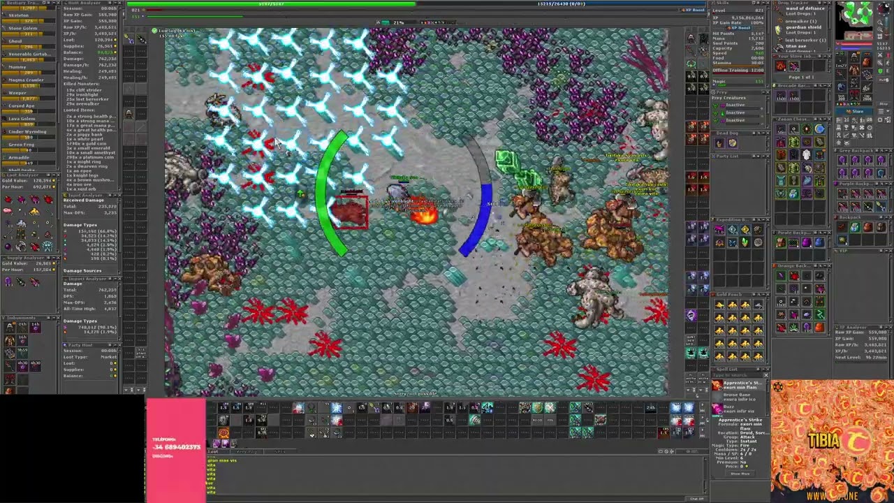 Warzone III MS 820 SOLO | 5,3kk RAW & 1,5kk PROFIT (CHARMING)