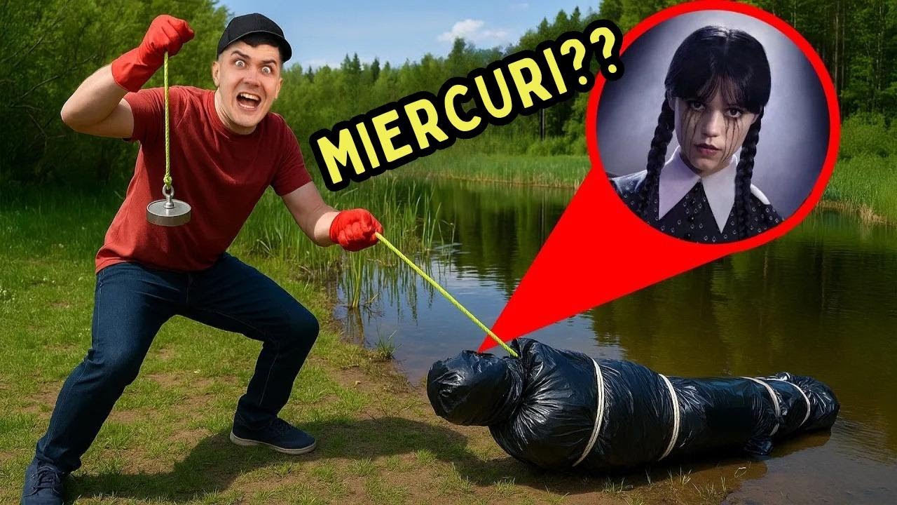 Cele mai terifiante descoperiri făcute la pescuit cu magnetul l&acirc;ngă Castelul Wednesday!