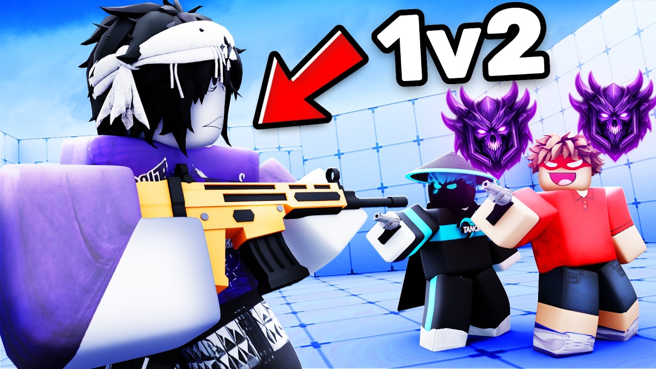 Can I 1v2 Every RANK In Roblox Rivals?