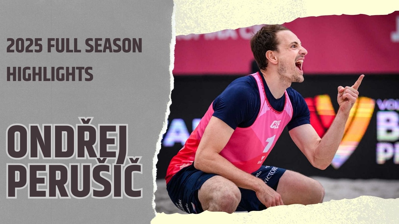 Ondřej Perušič 2025 Season Highlights | FIVB Beach Pro Tour