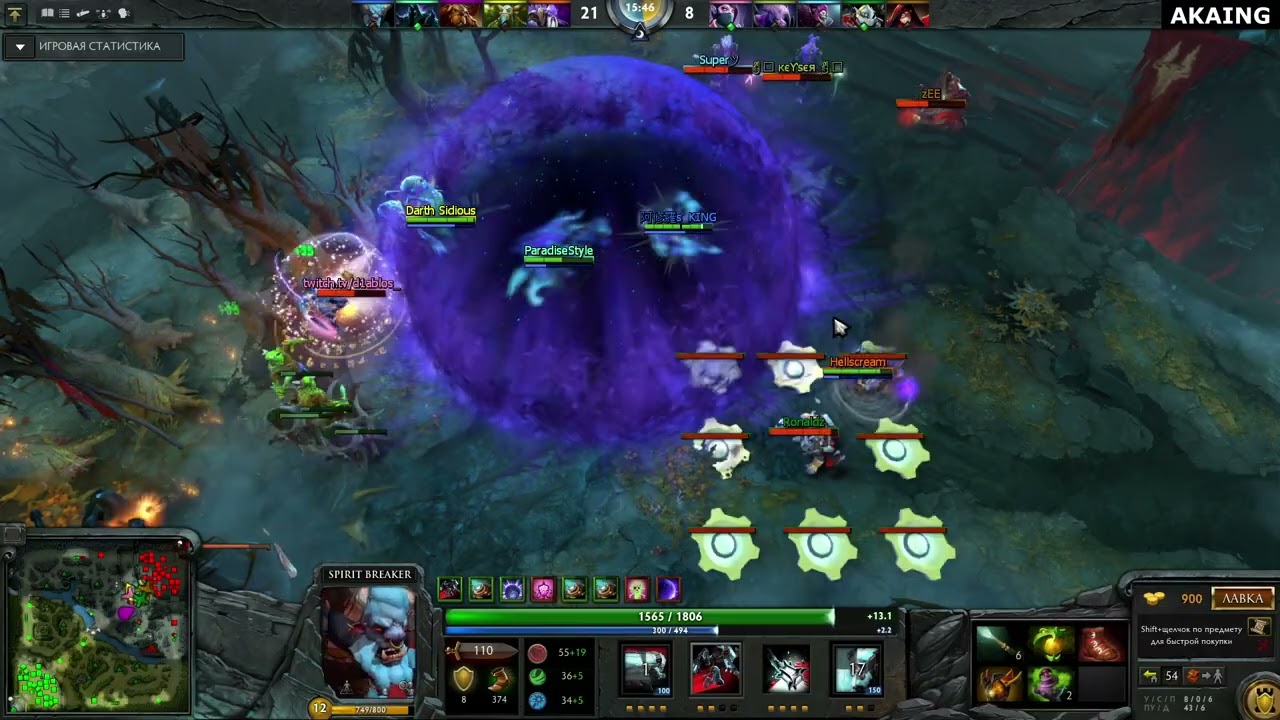 DOTA 2 | AKAING NOOBIRA scary noobs (OLDSHIT)