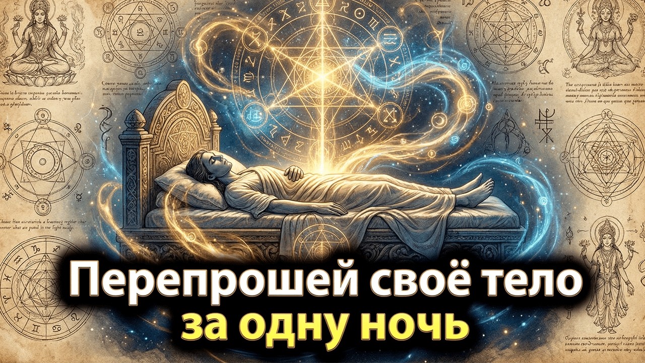 Перепрошей своё тело за одну ночь | Попробуй сегодня