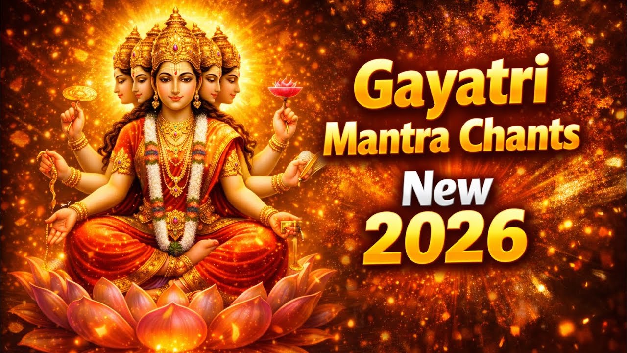 🚩गायत्री मंत्र | Gayatri Mantra Chants 🕉️ | Deep Peace • Wisdom • Daily Meditation