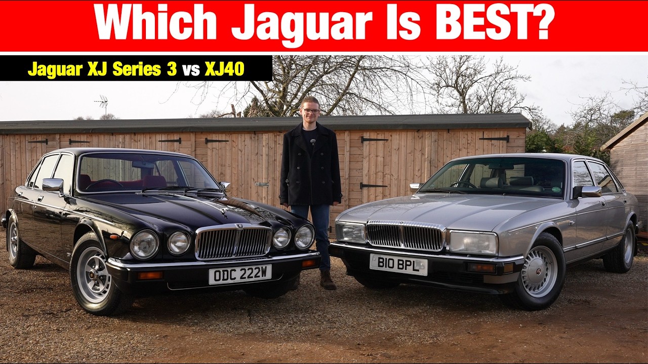 Jaguar XJ Series 3 против XJ40 &mdash; классическая битва Jaguar!