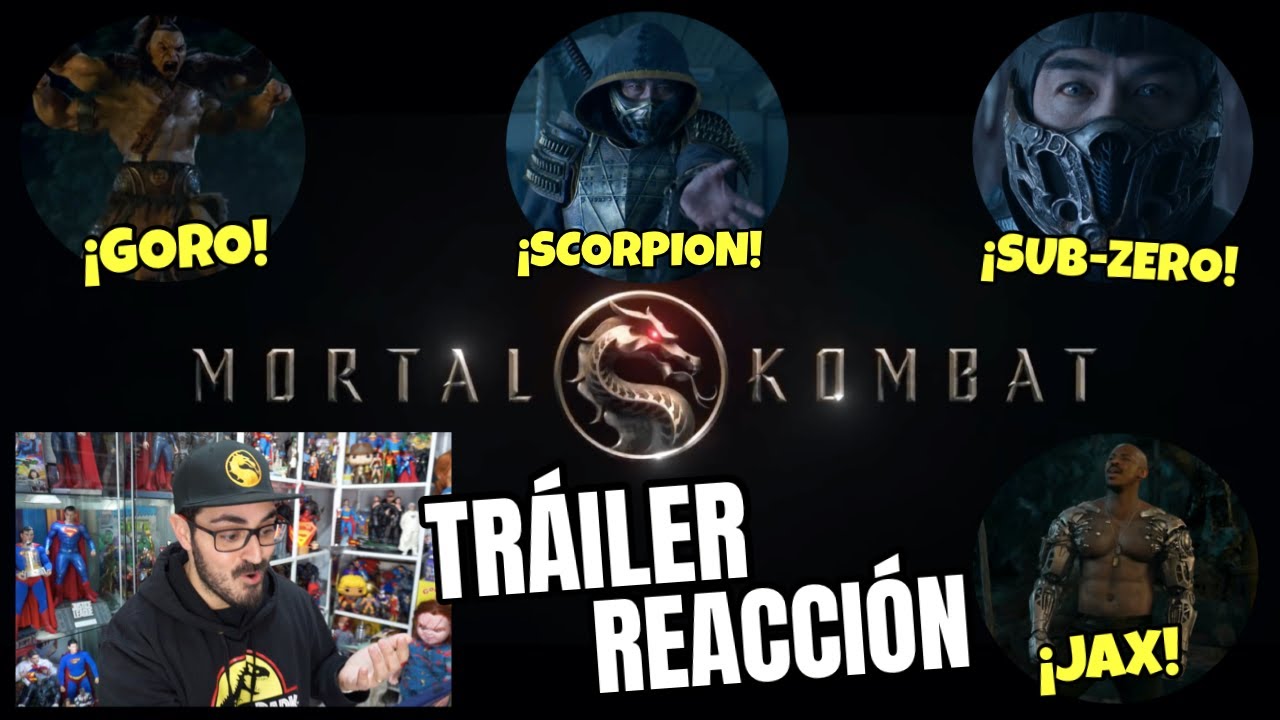 ¡Una IMPECABLE victoria! 👊 MORTAL KOMBAT 🐉 TRÁILER REACCIÓN ¡SE VE BRUTAL!